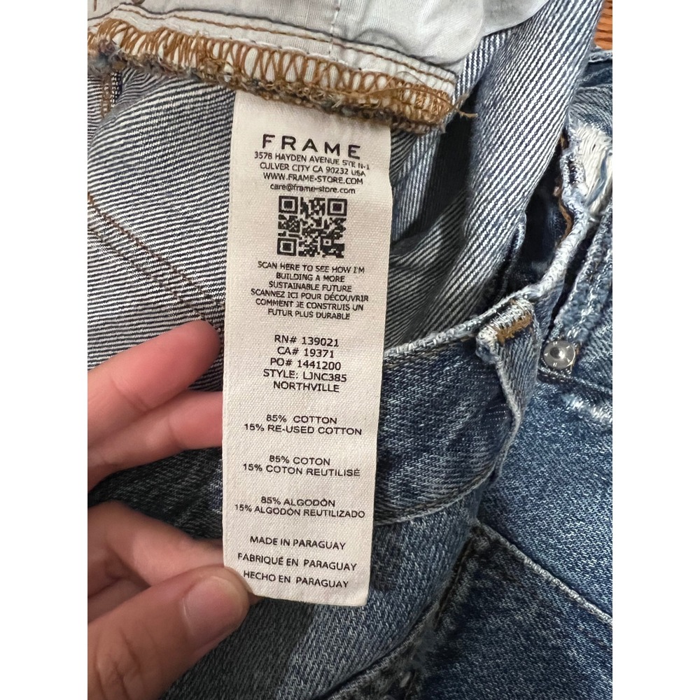 FRAME Le Jane Crop Jeans Women's Size 27 - Picture 8 of 11